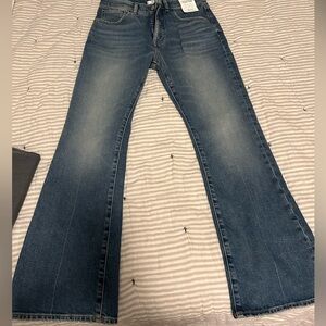 Madewell Dark Blue Flare Jeans